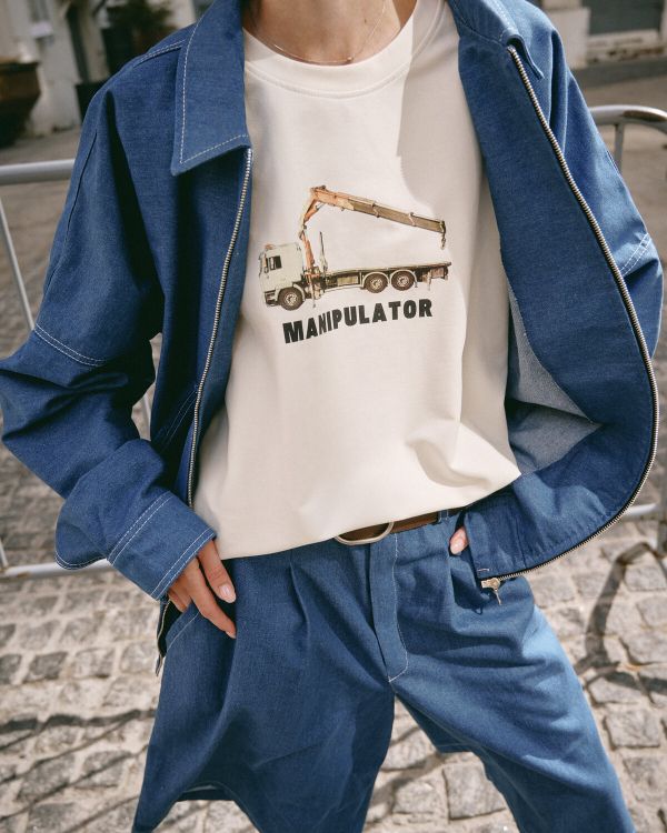 Шорты Baggy Bermuda Denim синие - фото 10