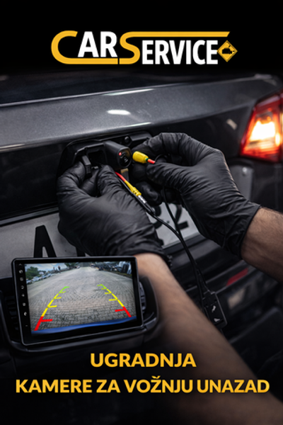 Ugradnja kamere za vožnju unazad