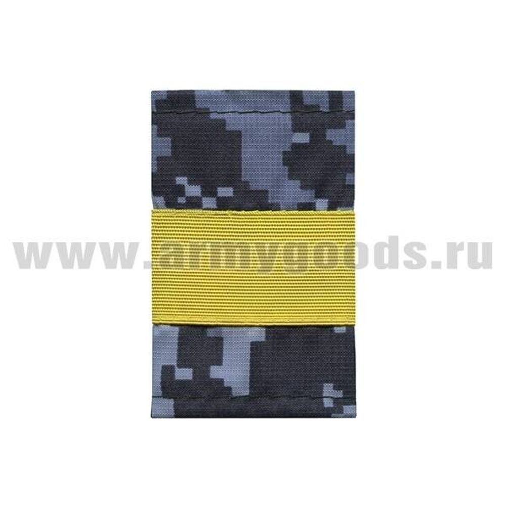 Фальшпогоны Росгвардия ВОХР синя цифра ст. сержант