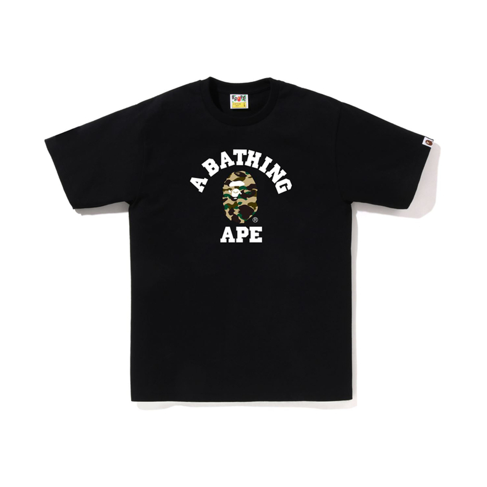 A Bathing Ape Reflector 1st Camo College Tee