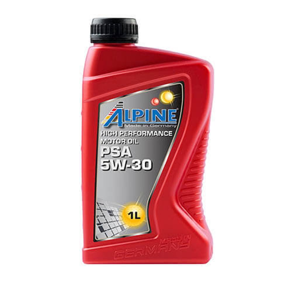 Моторное масло синтетическое ALPINE PSA 5W-30 1 л х20 шт