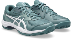 Детские теннисные кроссовки Asics Gel-Game GS Clay/OC - foggy teal/white