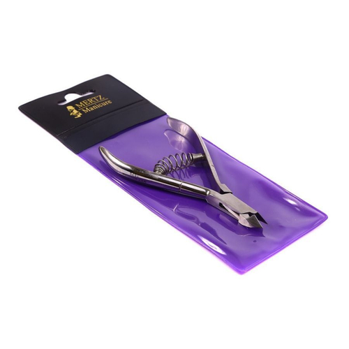 MRZ Кусачки для кожи ручная заточка А1575Р (с пружинкой) лезвия 7 мм