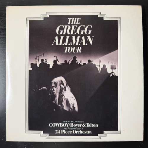 Gregg Allman With Cowboy / Boyer & Talton ‎– The Gregg Allman Tour 2LP (США) Т