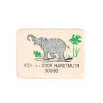 Ластик KOH-I-NOOR ELEPHANT 300/80 каучук 25х20х6 мм белый прямоуг.