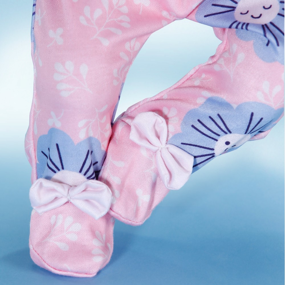 Zapf Creation 838891 — Комбинезон в цветочек для куклы BABY born 43 см 838891 — фото 3