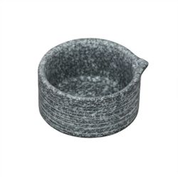 Соусник 70 мл d 6,9 см h4 см круглый с носиком Stone Untouched Taiga P.L. [1]