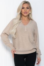 Джемпер Берцелия (бежевый) Б12165-4 LT Collection (Акция)