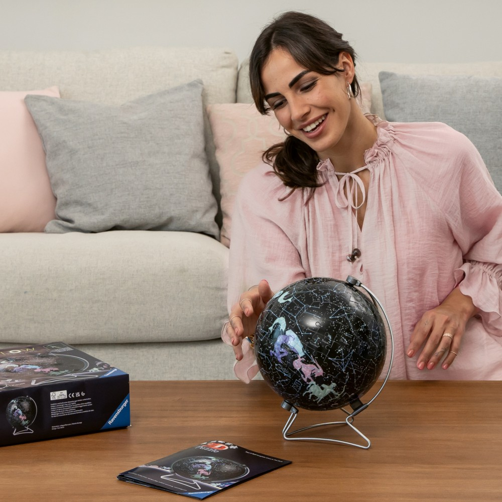 Пазл 3D Ravensburger 115440 Глобус созвездия светится в темноте 180 элементов 115440 — фото 6