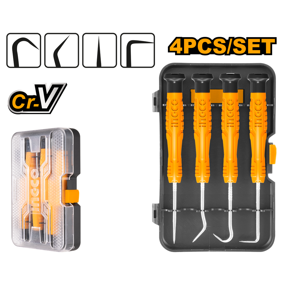 Набор крючков для слесарных работ 4 шт.