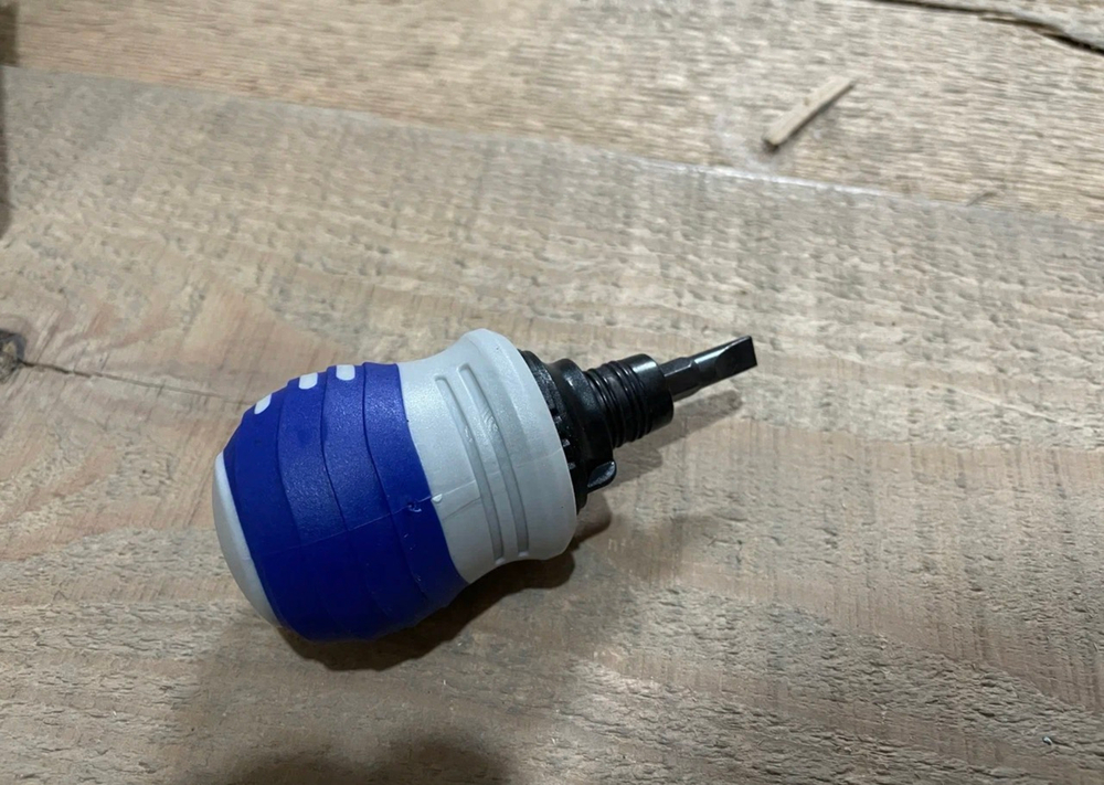 Отвертка реверсивная, с храповым механизмом - трещотка, мини (1 шт.) -