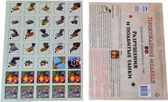 Пробуждение медведя. Разрушения и подбитые танки