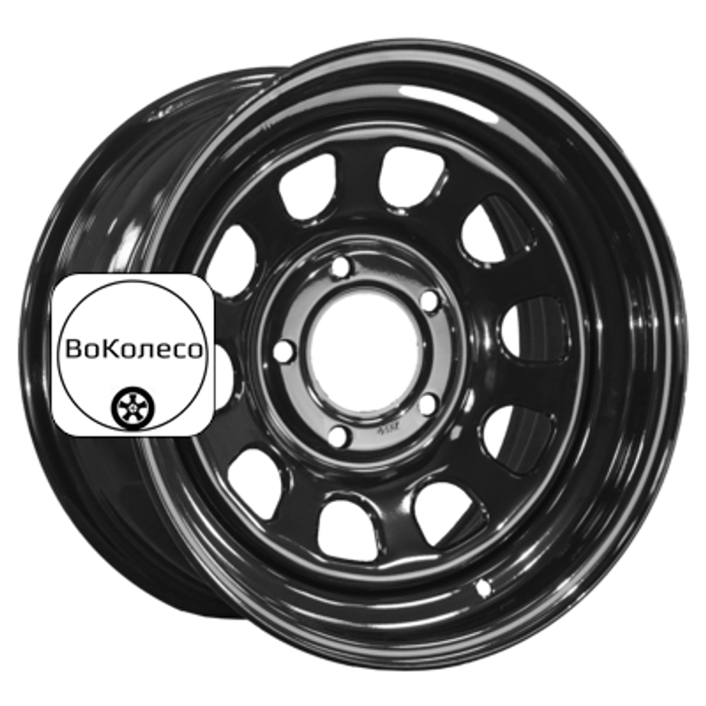 8x16/5x130 ET20 D84 Mercedes Semicircle Gloss Black (LTM) ZEPP 4x4