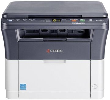 МФУ лазерное KYOCERA FS-1020MFP, ч/б, A4, черный/белый