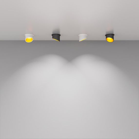 Встраиваемый светильник Elektrostandard 7005 MR16 WH/GD белый/золото a040981