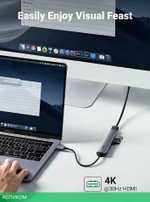 USB-хаб Ugreen CM417-20197 Space Gray (20197)