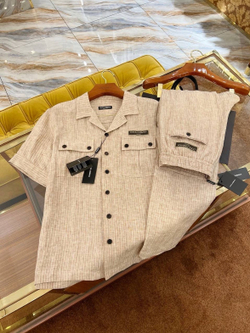 Льняной костюм Dolce & Gabbana