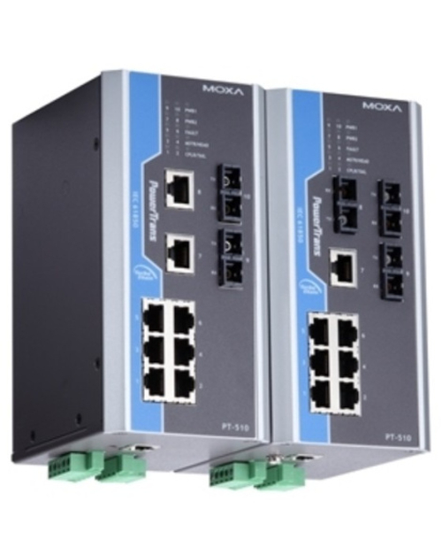 Коммутатор управляемый MOXA PT-510-SS-SC-24