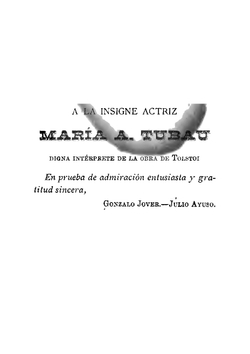 Resurrección. Drama En Tres Actos Y Un Prólogo. Inspirado En La Novela Del Mismo Titulo (Spanish Edition) | Лев Николаевич Толстой