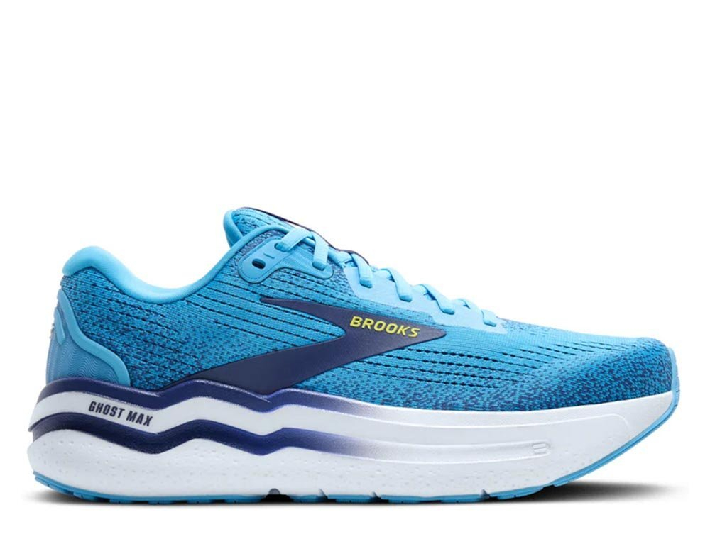 Кроссовки для бега мужские Brooks Ghost Max 2 M Синий и Белый