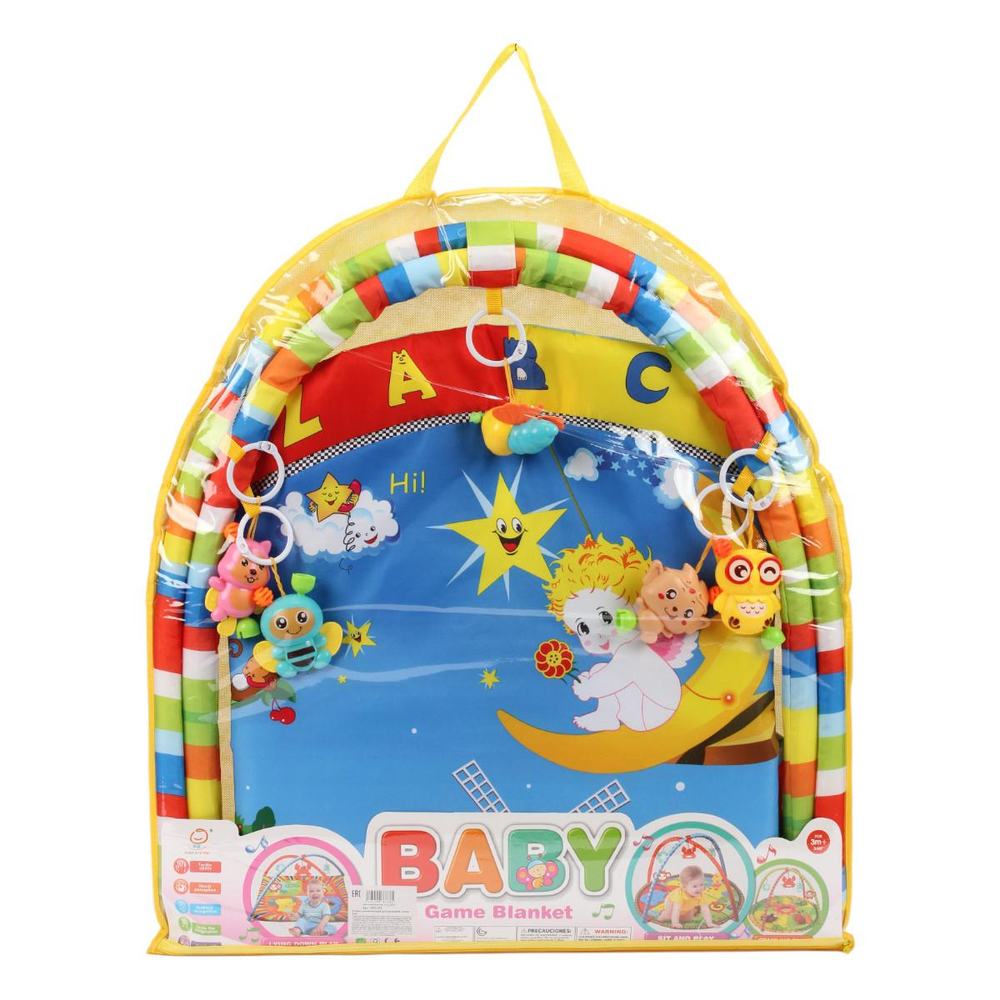 Коврик развивающий для малышей, сумка 836