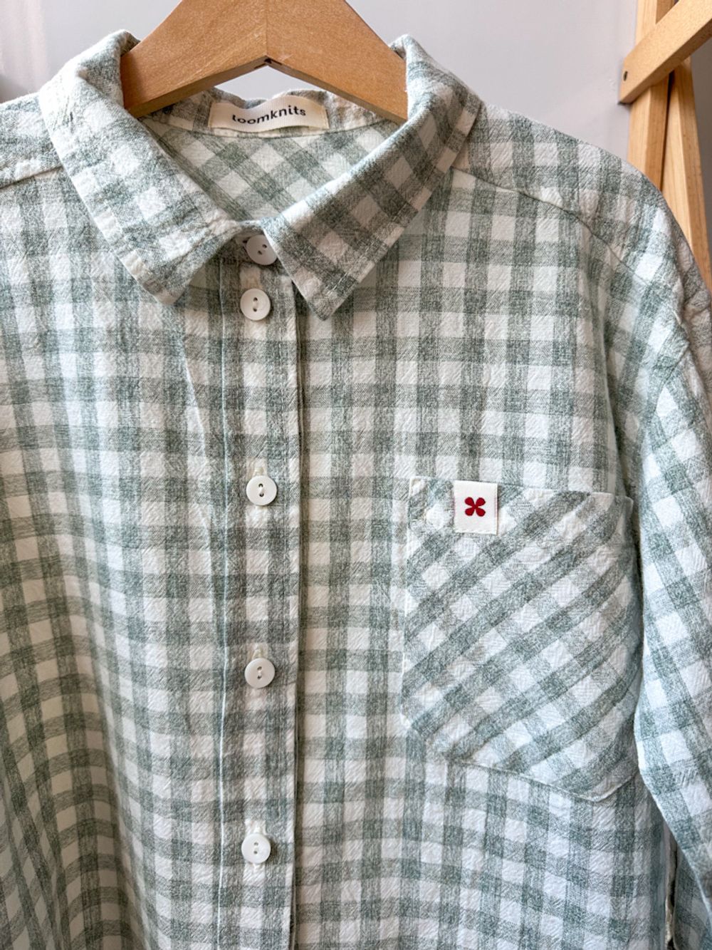 Хлопковая рубашка Loomknits, 110