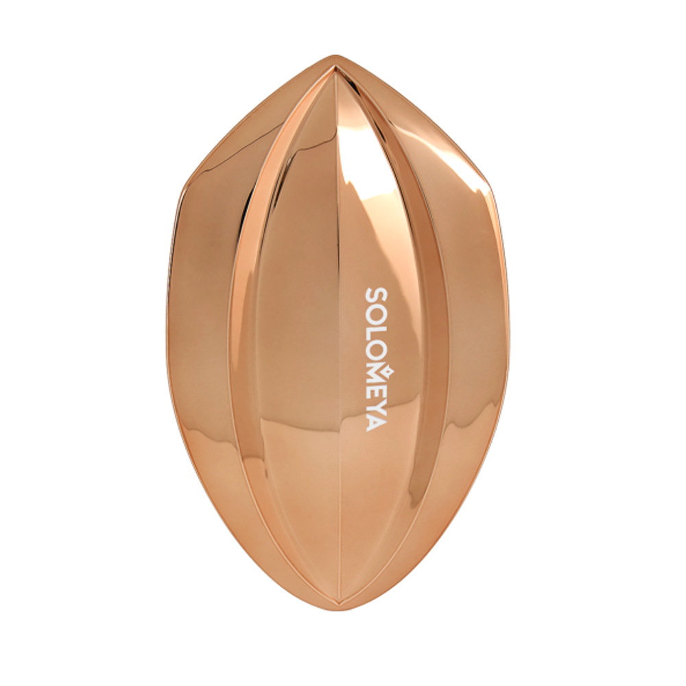 Расческа для волос многофункциональная мини SOLOMEYA Wonder Scalp Brush Golden mini