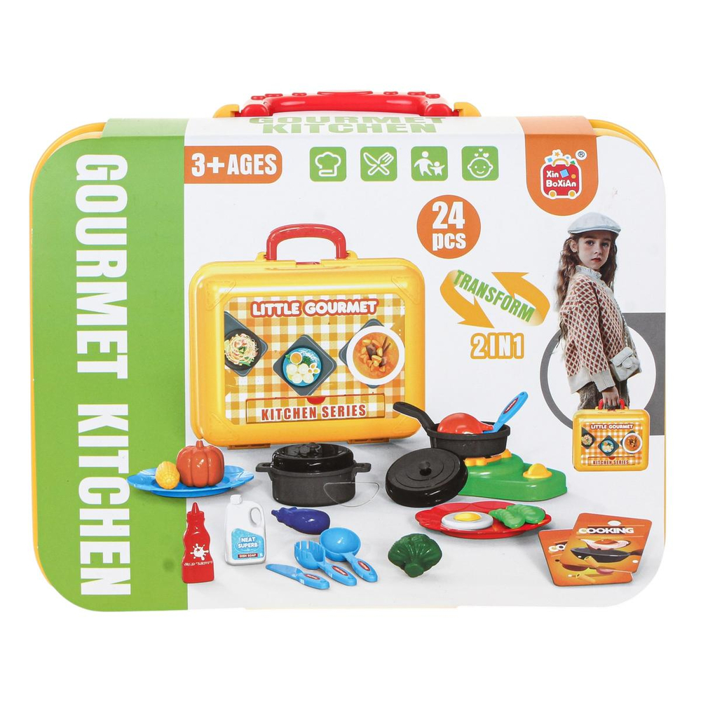 Игровой модуль 24 предм. чемод. BX61