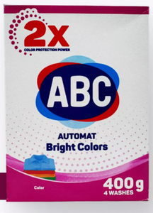 СТИРАЛЬНЫЙ ПОРОШОК ABC КОЛОР 400ГР