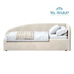 Кровать Элис 90х200 Слоновая кость Правый Угол