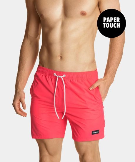 Пляжные шорты Atlantic KMB-209, коралловые