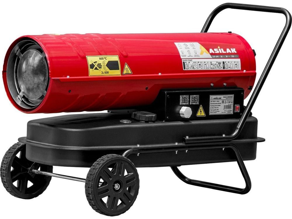 Нагреватель воздуха дизельная ASILAK SLD-30000 прямой нагрев