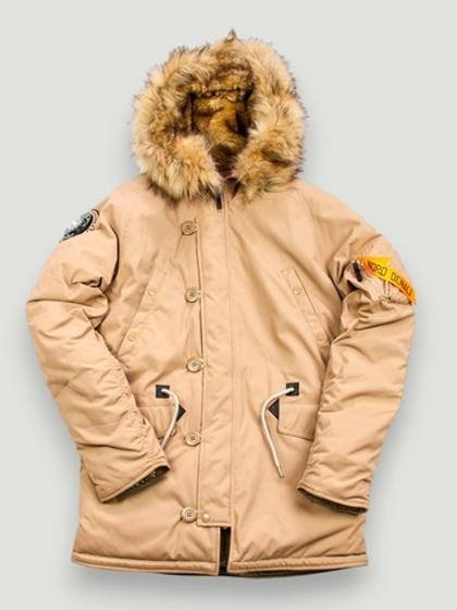 Куртка Аляска Oxford Nord Denali (бежевая - tiger eye)