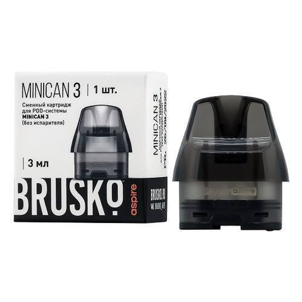 BRUSKO & Aspire - MINICAN 3 Black (Пустой)