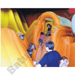 Коммерческий надувной батут "Ракета" 30*20*8 м