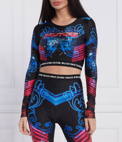 Top Versace Jeans Couture - разноцветная(73HAH2A8JS120)