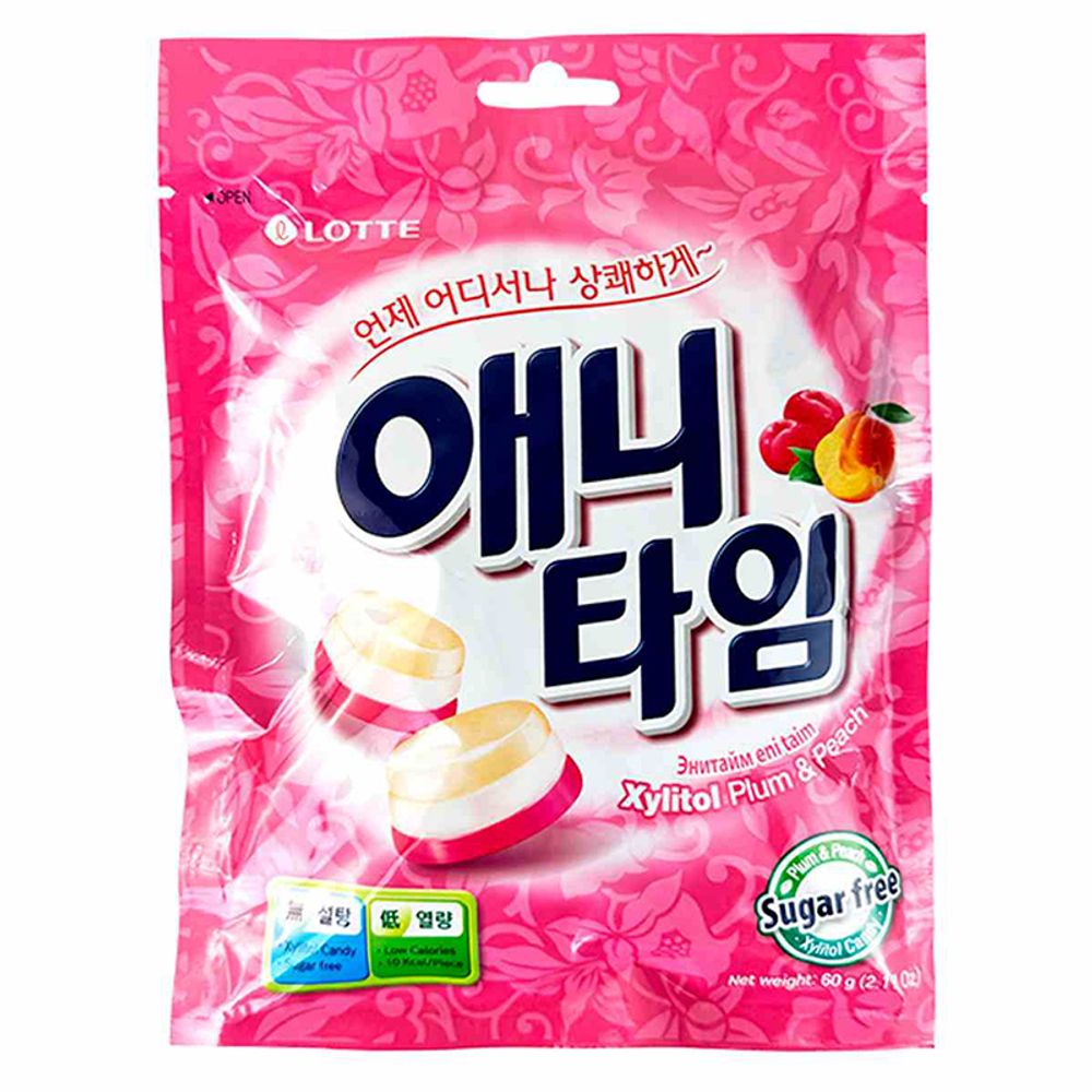 Карамель Anytime Plum &amp; Peach 60г