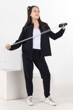 Костюм для девочки Скул-5 Виотекс ТЁМНО-СИНИЙ