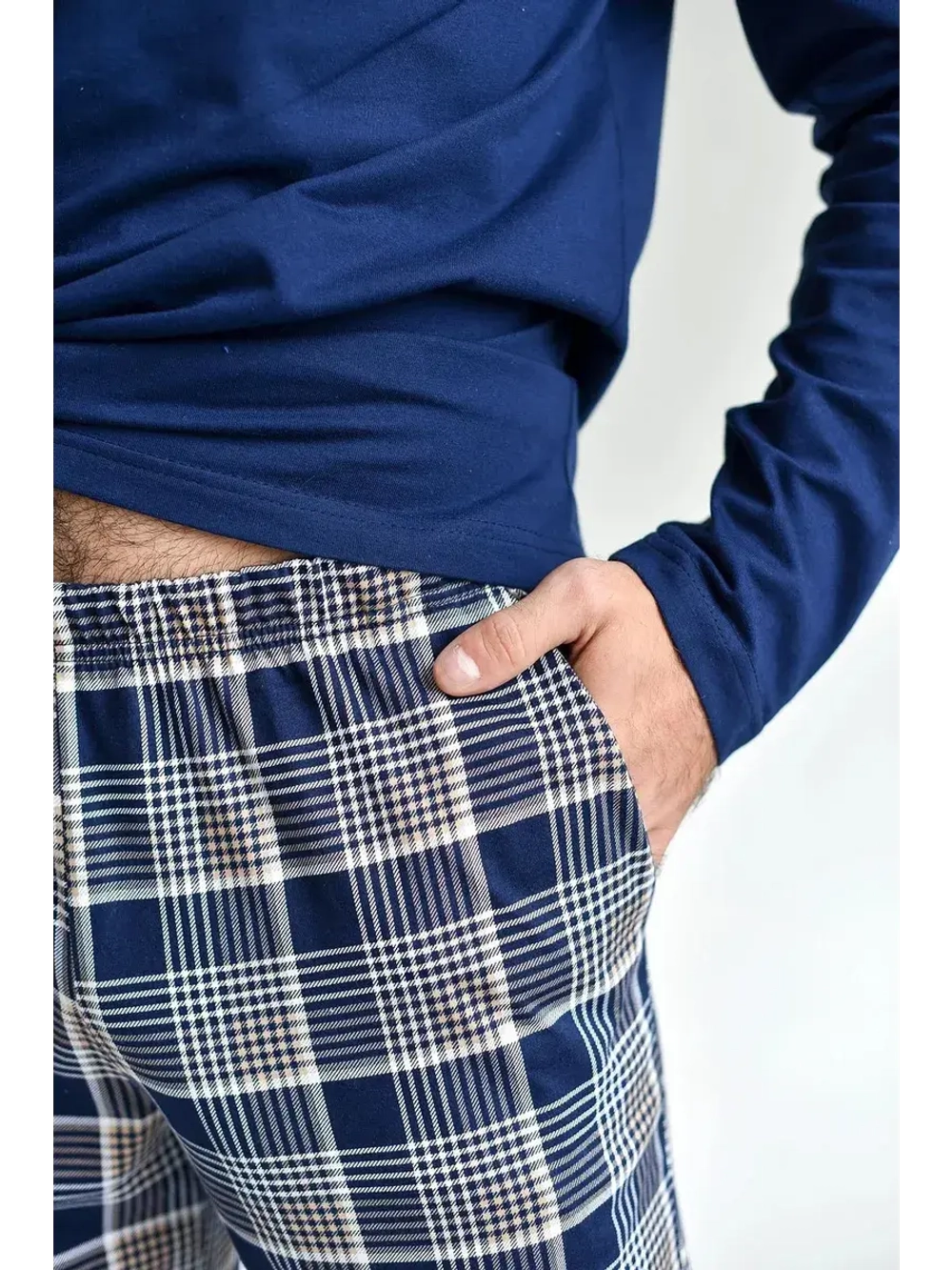 Пижама со штанами костюм домашний