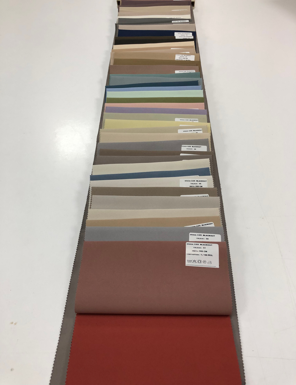 Портьерная ткань blackout двусторонний Aisa арт. Lux blackout (высота 300 см, Турция)