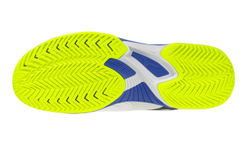 Теннисные кроссовки Mizuno Wave Exceed Court AC - white/dazzling blue/light yellow
