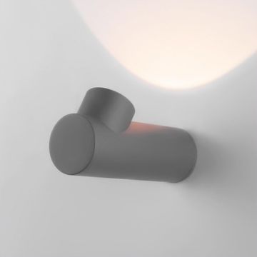 Уличный настенный светодиодный светильник 35134/W серый Ray LED Elektrostandard