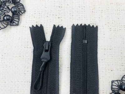 Молния спираль Т7, L 76 см, чёрный