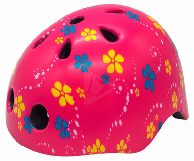 Шлем детский Tech Team GRAVITY 800 розовый объем 48-56см