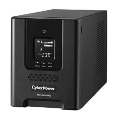 Источник бесперебойного питания CyberPower PR2200ELCDSL ИБП (Line-Interactive, Tower, 2200VA/1980W USB/RS-232/EPO/SNMPslot (8 IEC С13, 1 IEC C19), 12В/9 Ач х 4)