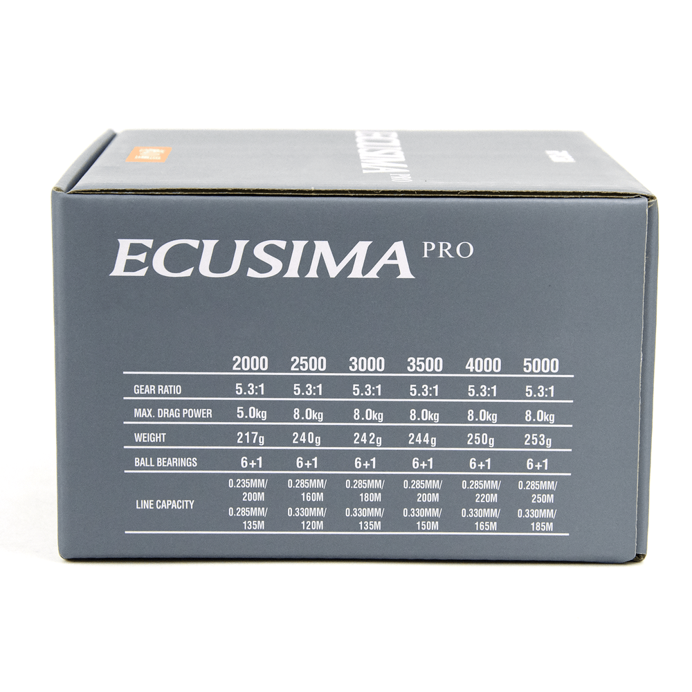 Катушка безынерционная Ryobi Ecusima Pro LT (3000, 6+1BB, мет. шпуля)