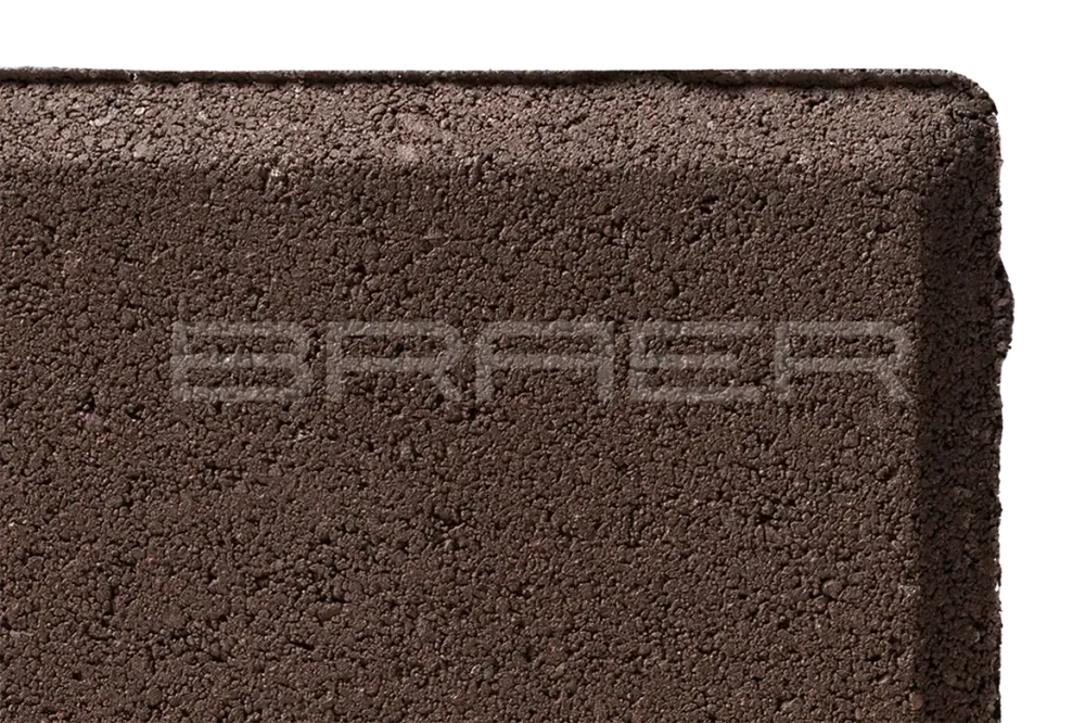 Тротуарная плитка Braer Лувр, Коричневый, 100х100 мм, 60 мм