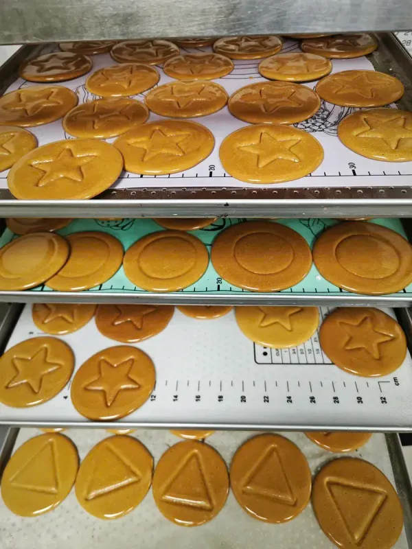 Игра в кальмара печенье дальгона, 4 шт.