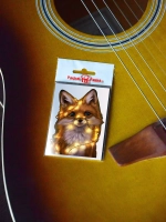 Стикер - Новогодняя лисичка