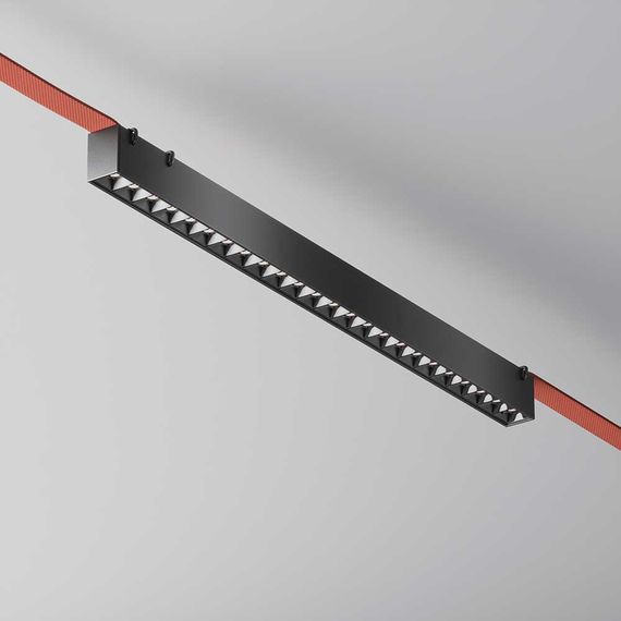 Подвесной светодиодный светильник Maytoni Technical Pendant system Parity Points TR128B-24W4K-M-B